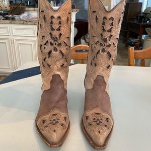 Corral Cowboy Boots Size 7.5
